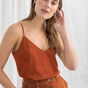 &Other Stories Rust-Colored Cami